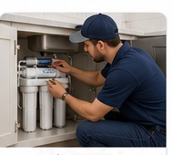 Water filtration maintenance and repair