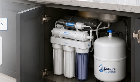 Professional water-filter installation